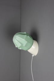 Wandlamp Bakeliet Dragon Groen met snoer