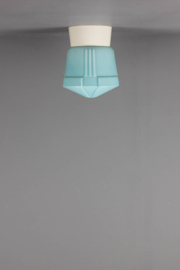 Plafonnière Bakeliet Deco Blauw