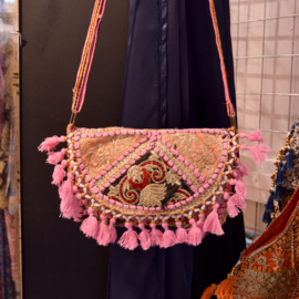 Boho Tasje - Roze