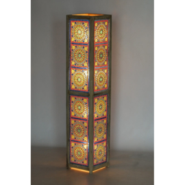 Vloerlamp mozaïek multi colour 120 x 25 cm