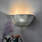 Wandlamp ball Filisky zilver