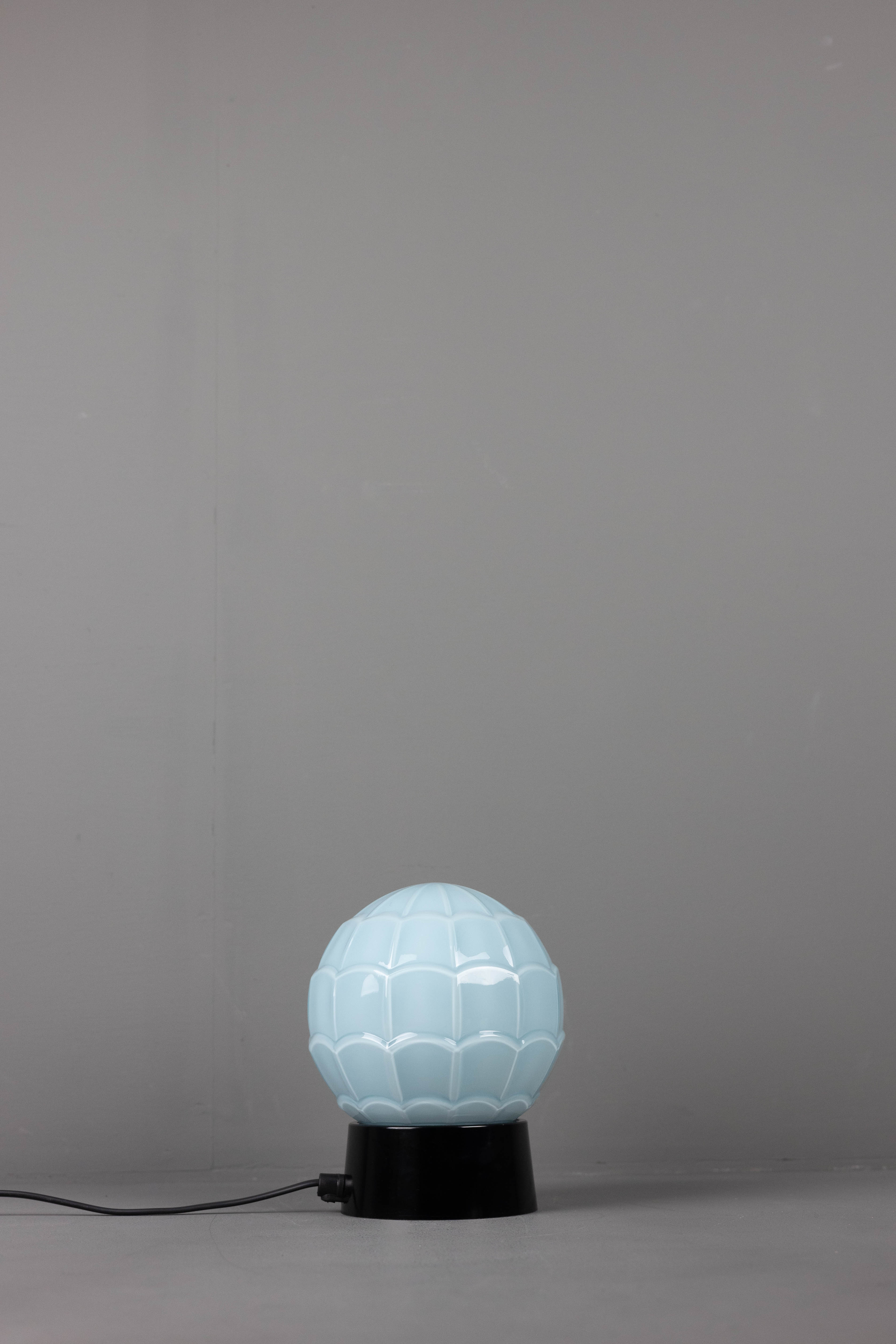 Tafellamp Bakeliet Artisjok Blauw