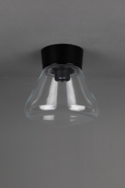Plafonnière Bakeliet Schoollamp helder