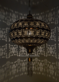 Filigrain lamp goud
