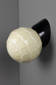 Wandlamp Bakeliet Artisjok Geel