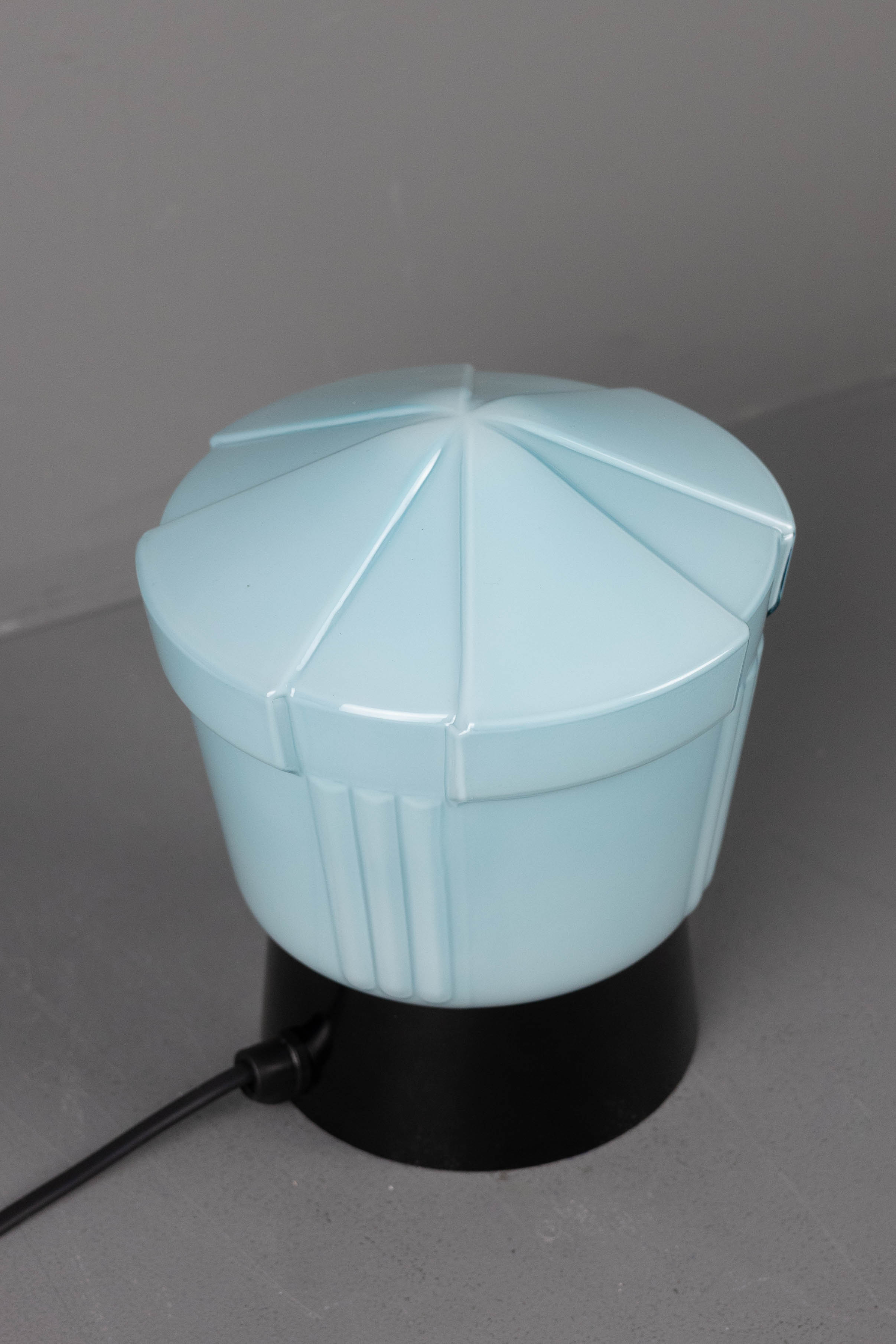 Tafellamp Bakeliet Deco Blauw