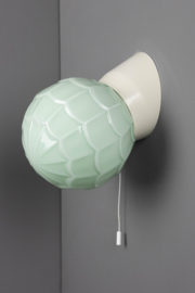 Wandlamp Bakeliet Artisjok Groen met trekkoord