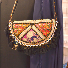 Boho Tasje - Zwart-goud