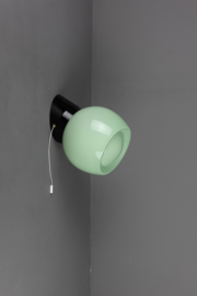 Wandlamp Bakeliet Trekkoord Bol Knop Groen