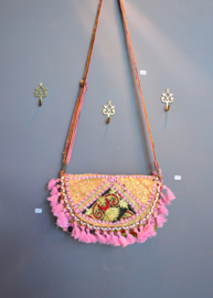 Boho Tasje - Roze