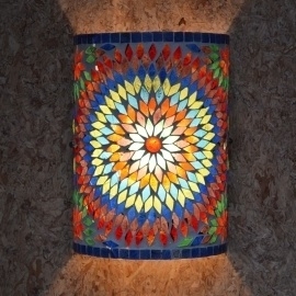 Mozaïek Wandlampen