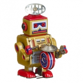 Robot tambour goud