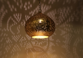 Filigrain hanglamp goud XS