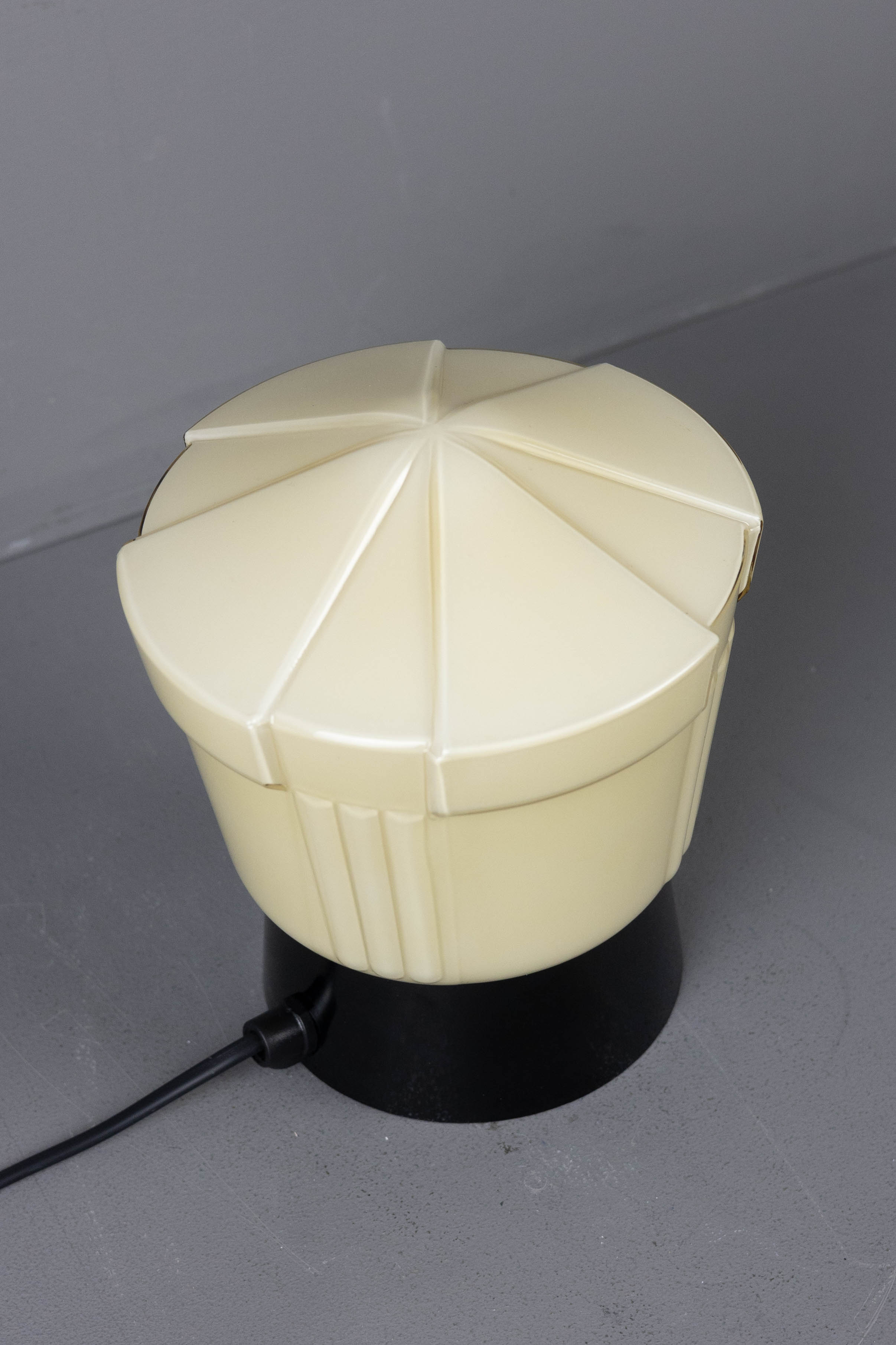 Tafellamp Bakeliet Deco Geel