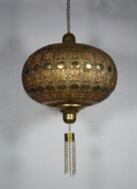 Filigrain lamp goud