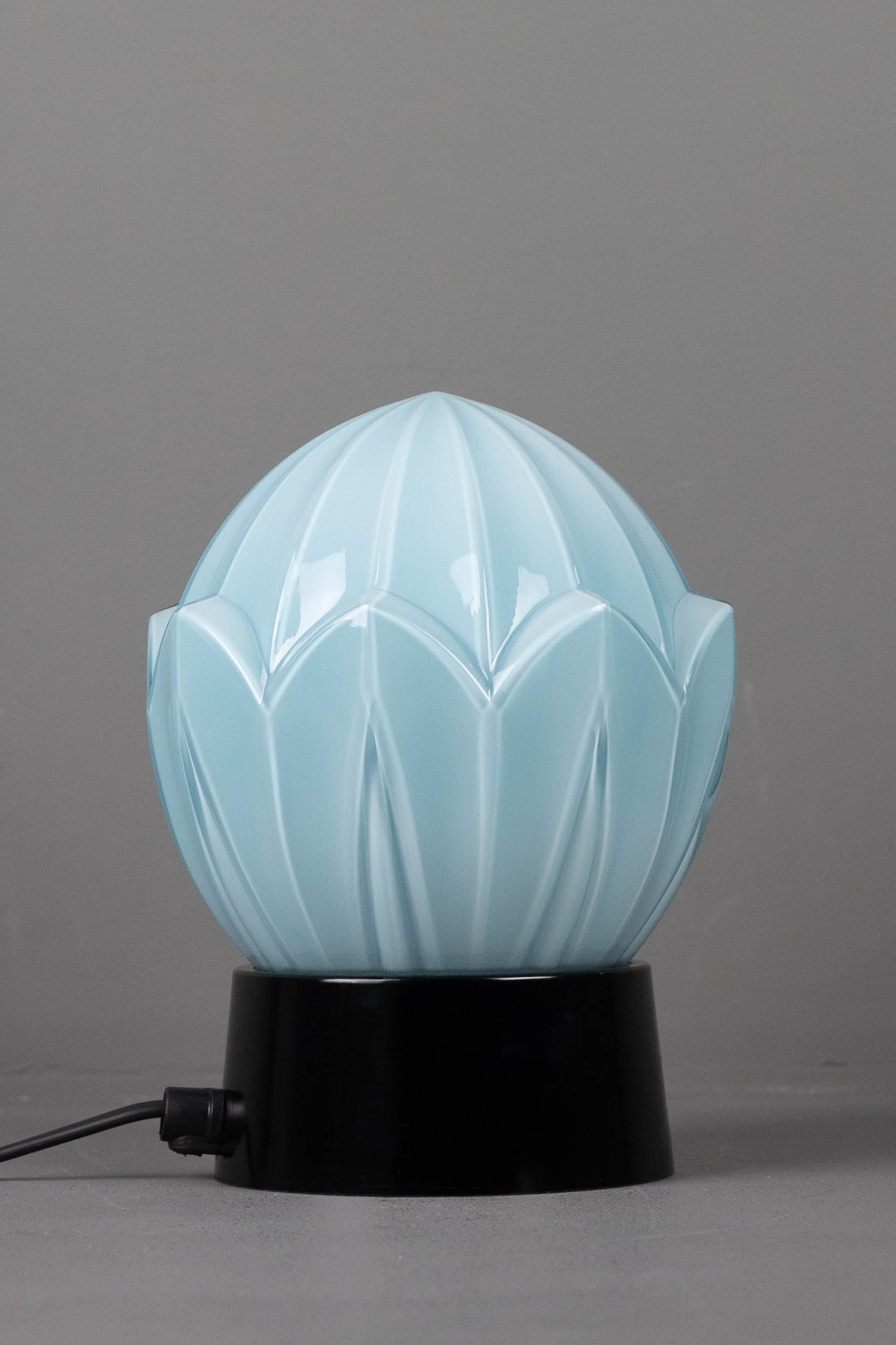 Tafellamp Bakeliet Tulp Blauw