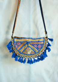 Boho Tasje - Blauw