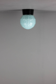Plafonnière Bakeliet Artisjok Blauw