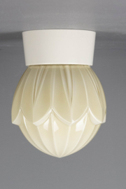Plafonnière Bakeliet Tulp Geel
