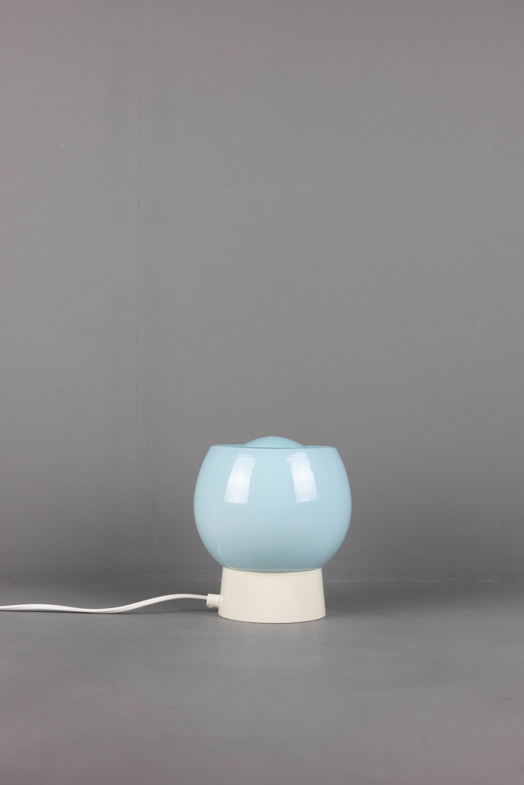 Tafellamp Bakeliet Bol Knop Blauw