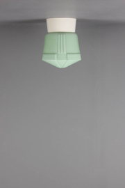 Plafonnière Bakeliet Deco Groen