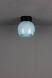 Plafonnière Bakeliet Bol Knop Blauw