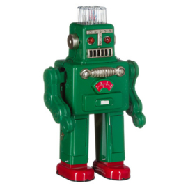 Robot Smoking Spaceman groen