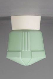 Plafonnière Bakeliet Deco Groen