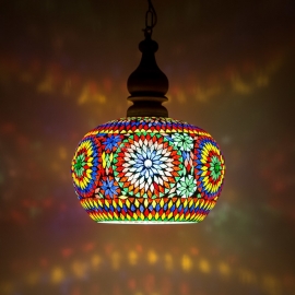 Hanglamp Mozaiek Open Multi Colour