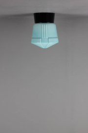 Plafonnière Bakeliet Deco Blauw