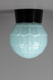 Plafonnière Bakeliet Artisjok Blauw