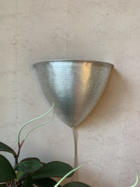 Boho wandlamp Filisky zilver