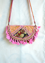 Boho Tasje - Roze