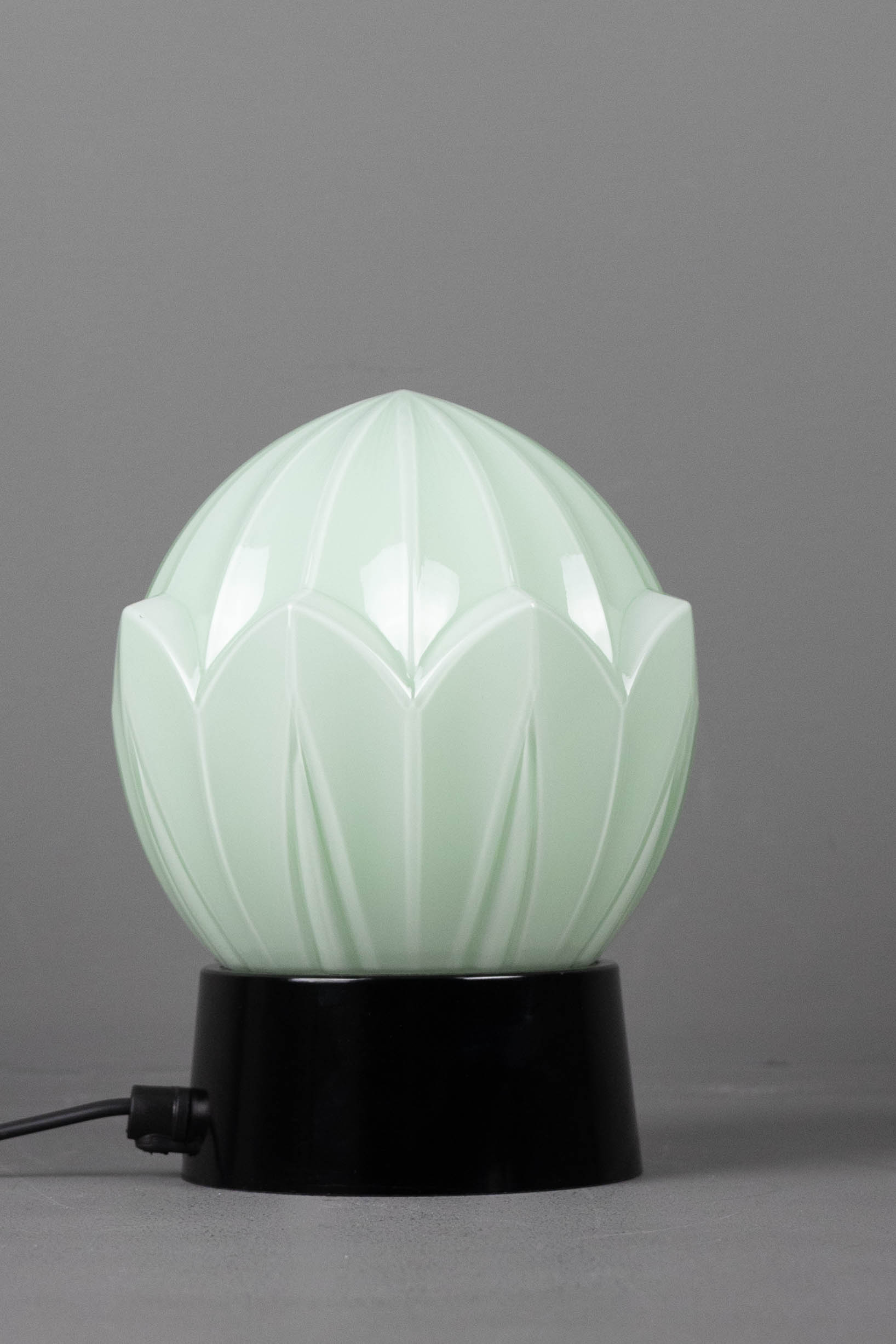 Tafellamp Bakeliet Tulp Groen