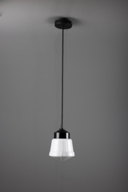 Hanglamp Thabur bakeliet Deco wit