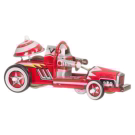 Space racer met rinkelende bel