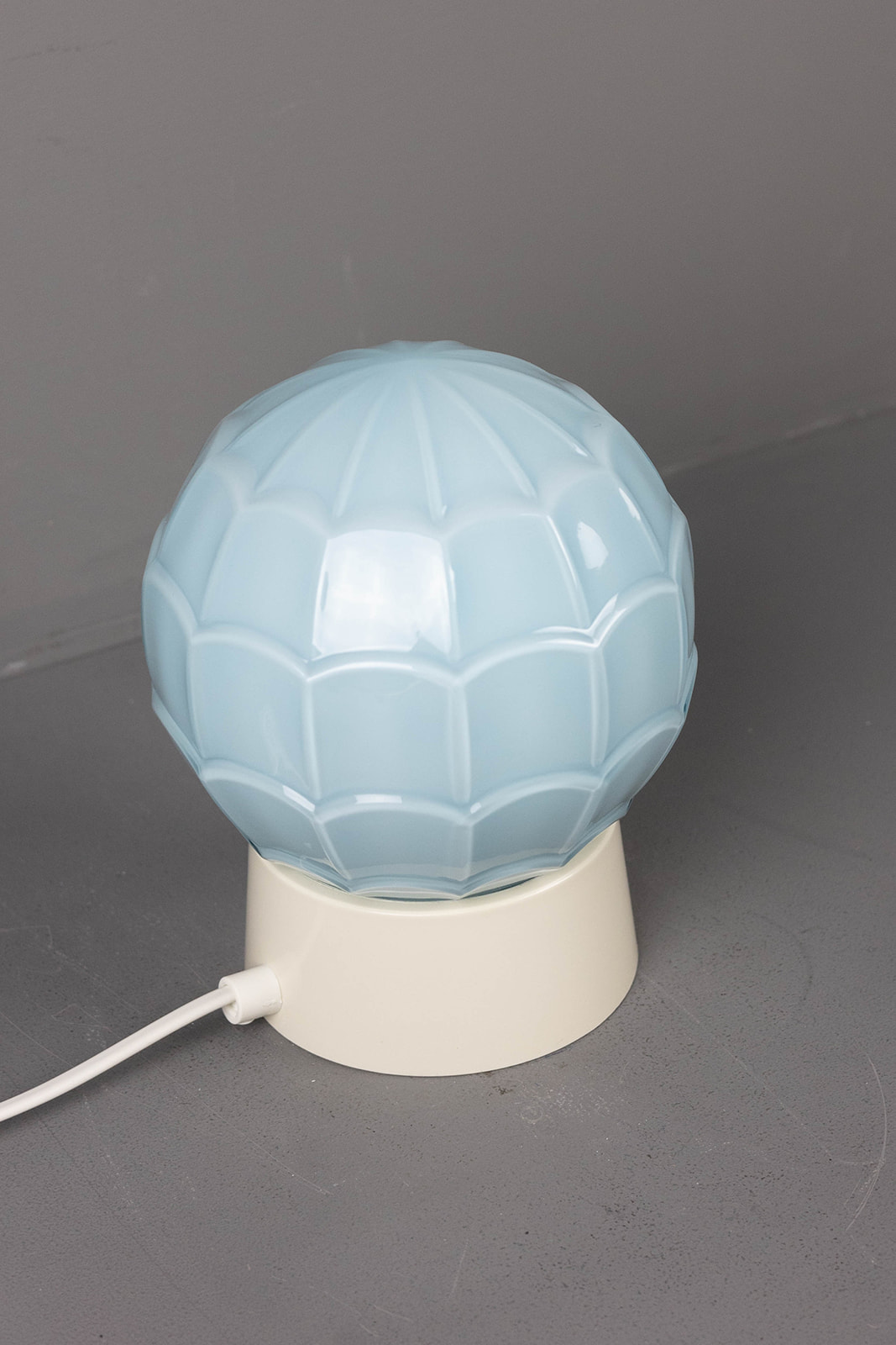 Tafellamp Bakeliet Artisjok Blauw