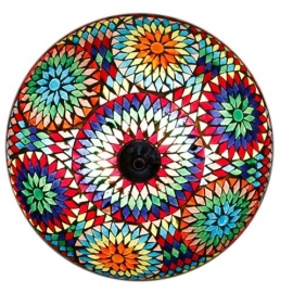 Mozaïek plafonnière Multi-Colour TD Ø 38 cm