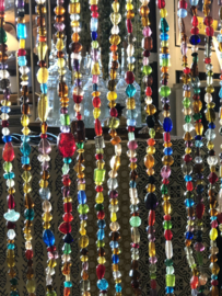 Kralengordijn glas Multi-Colour