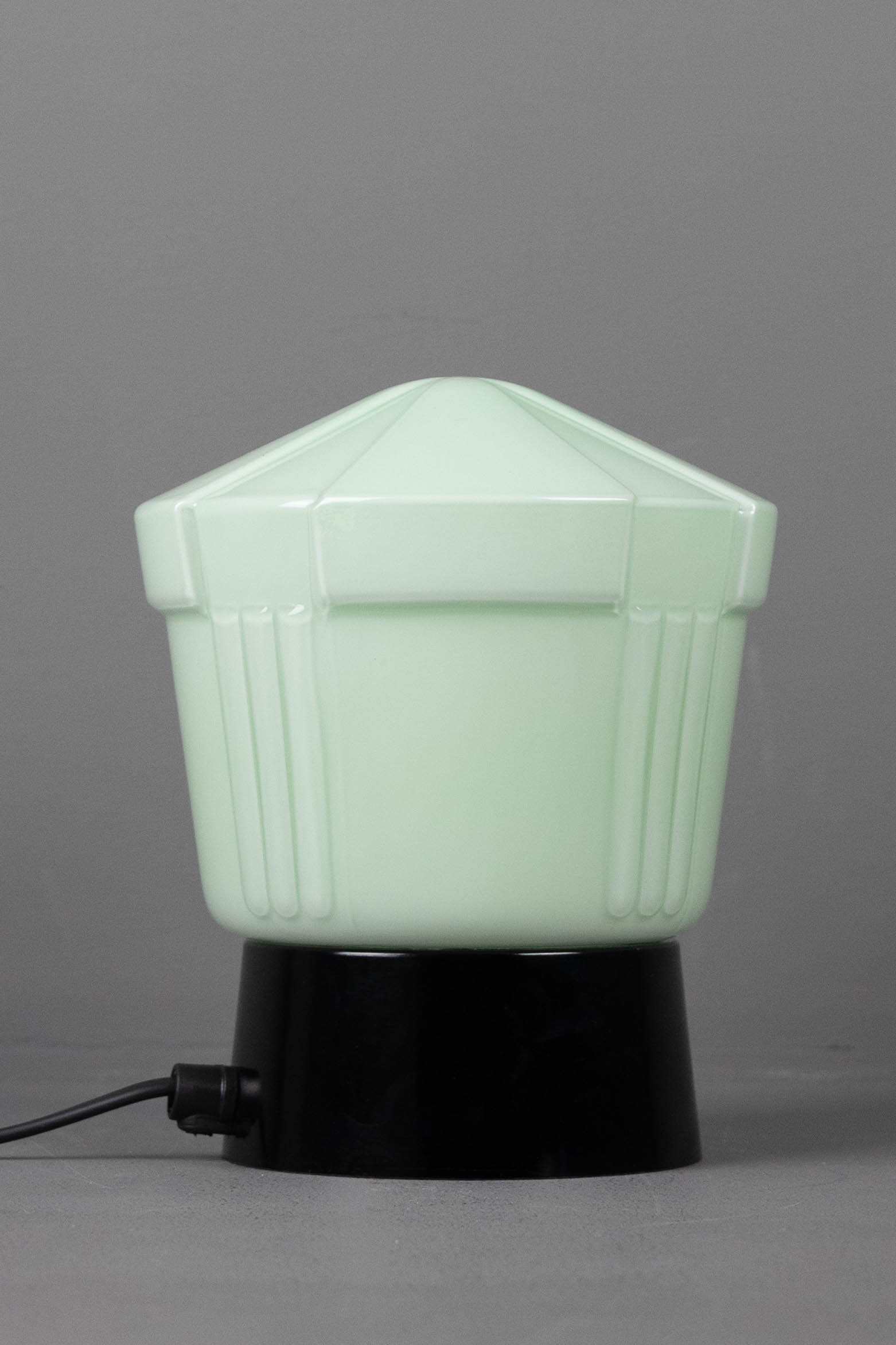Tafellamp Bakeliet Deco Groen