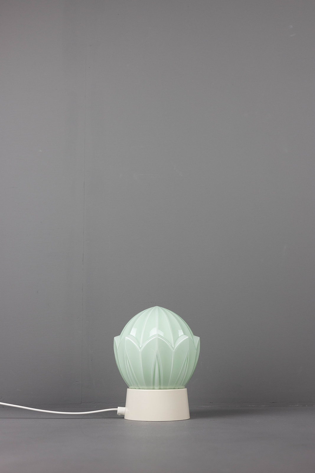 Tafellamp Bakeliet Tulp Groen