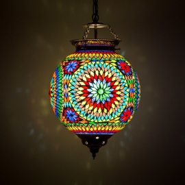 Mozaieklamp Multi Colour Ø 25