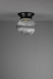 Plafondlamp Ribbelbol prismatic
