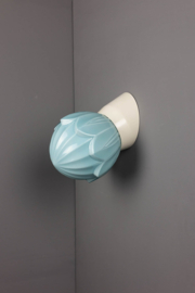 Wandlamp Bakeliet Tulp Blauw