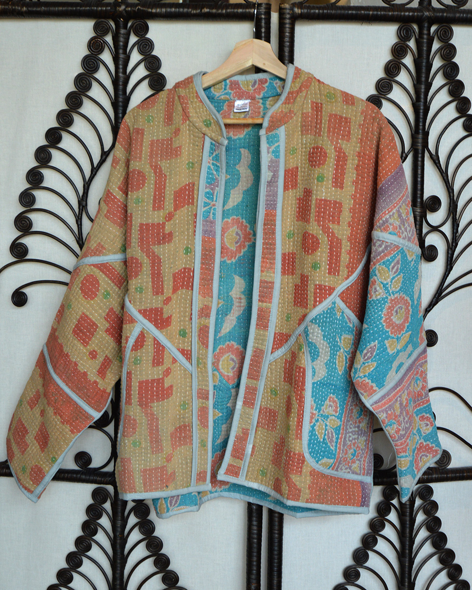 Vintage Kantha jasje summer