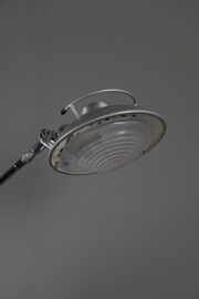 Solere vloerlamp grijs hamerslag