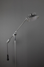 Solere vloerlamp grijs hamerslag