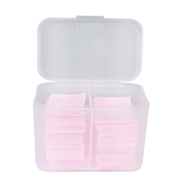 Nail Wipes Pad Box clear