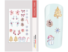 NailArt Tattoo Christmas III