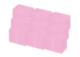 Remover Zelletten Pads pink 640 Pieces